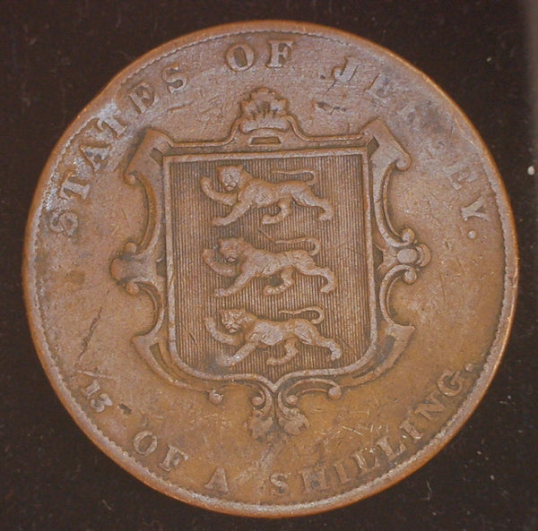 Jersey. 1/13th Shilling. 1844