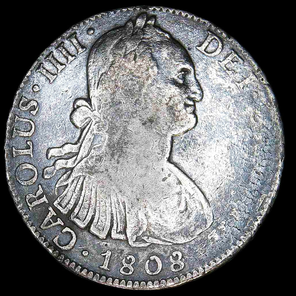 Mexico. Spanish colony. 8 Reales. 1808 T.H.