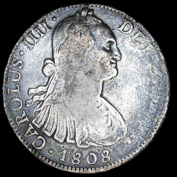 Mexico. Spanish colony. 8 Reales. 1808 T.H.