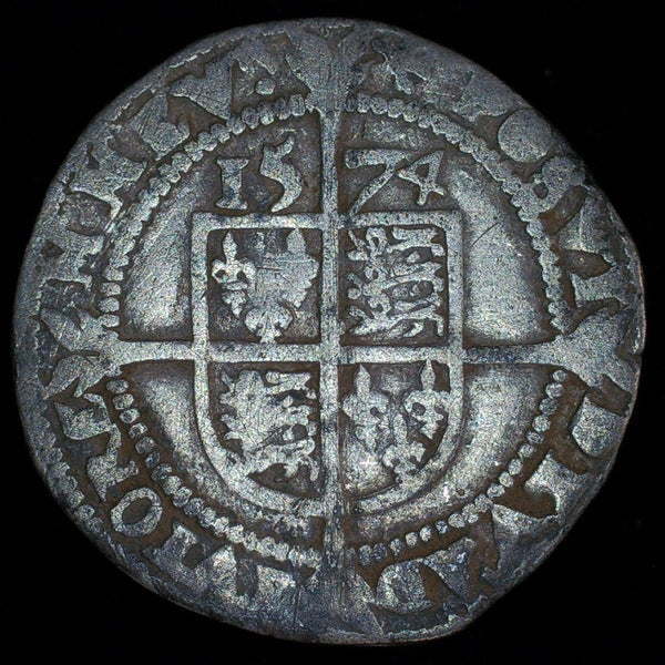 Elizabeth 1. Threepence. 1574