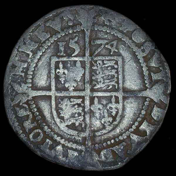 Elizabeth 1. Threepence. 1574