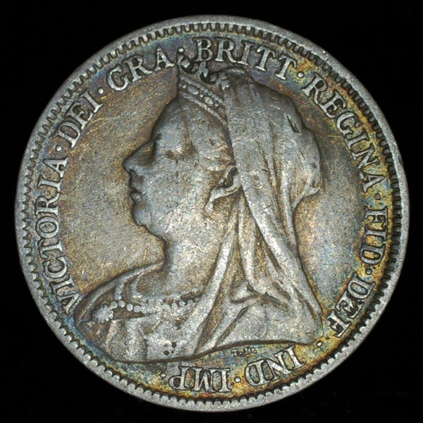 Victoria. Sixpence.1898