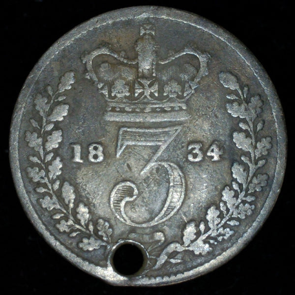 William IV. Threepence. 1834