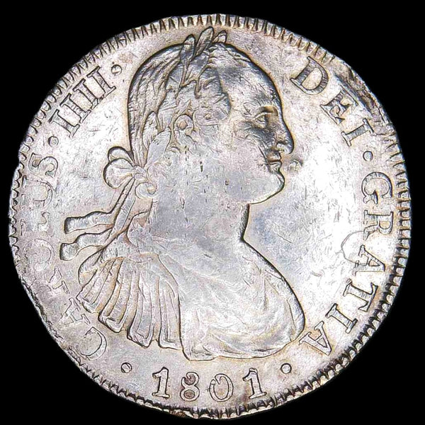 Mexico. Spanish colony. 8 Reales. 1801 FT
