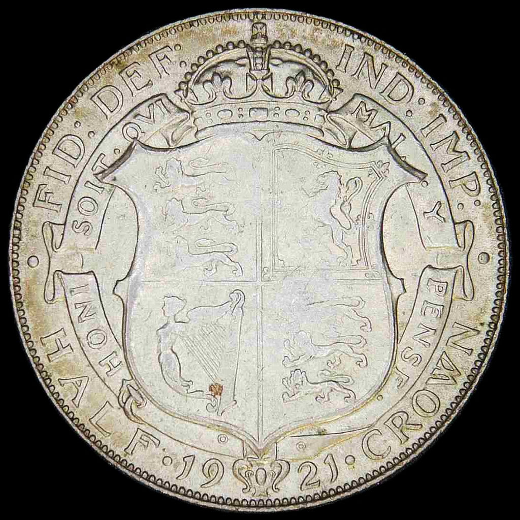 George V. Halfcrown. 1921