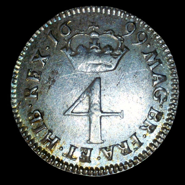 William III. Fourpence. 1699