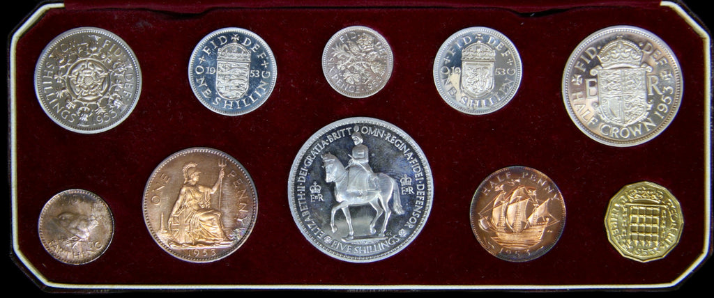 Royal Mint. Elizabeth II. Proof set. 1953