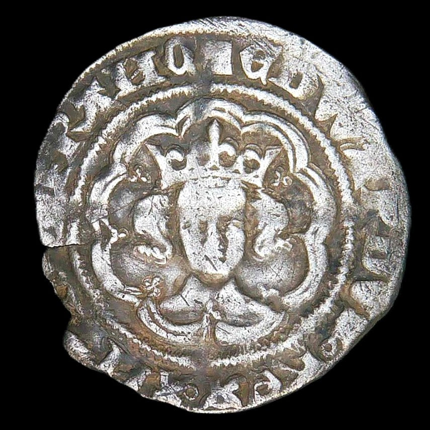 Edward III. Halfgroat. 1351-77