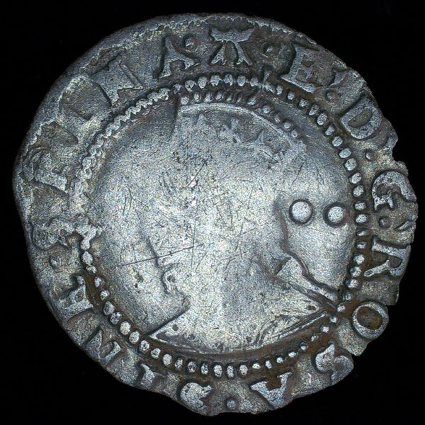 Elizabeth I. Halfgroat. 1582-4