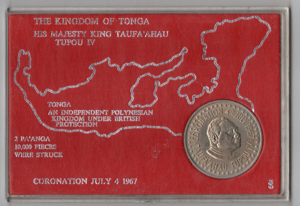 Tonga. 2 Pa'anga. 1967