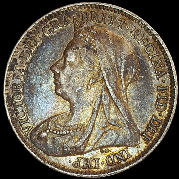 Victoria. sixpence 1896