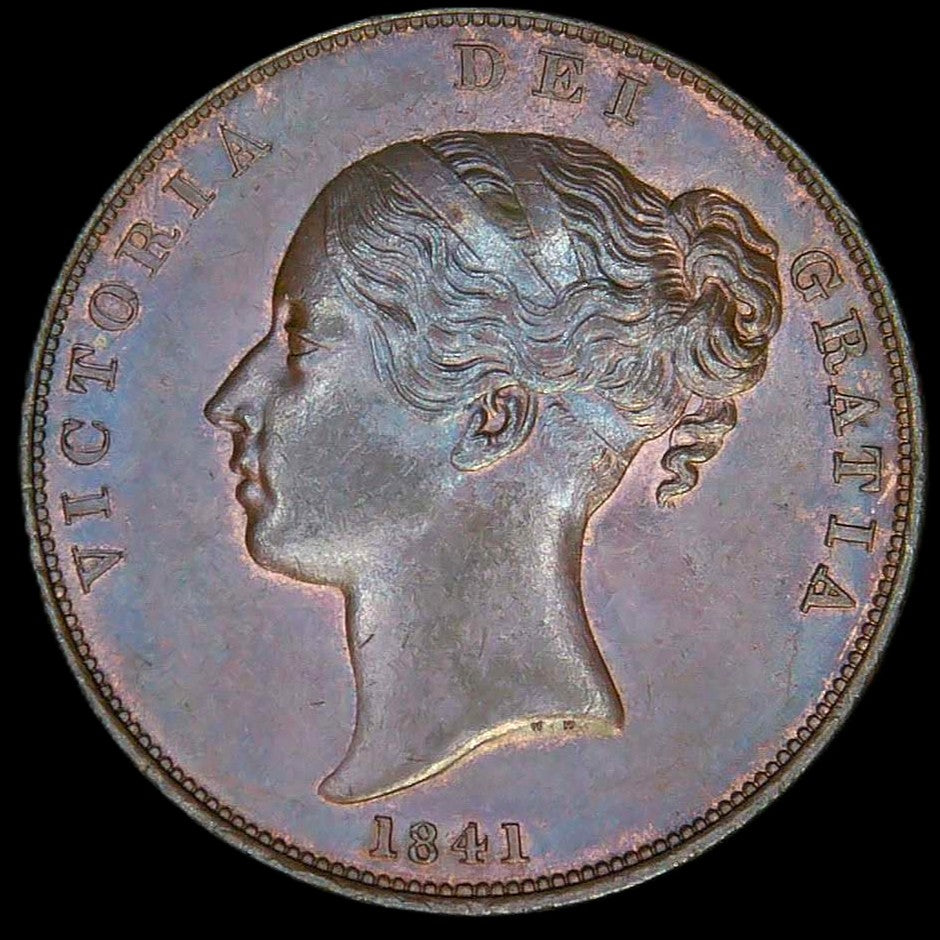 Victoria. Penny. 1841