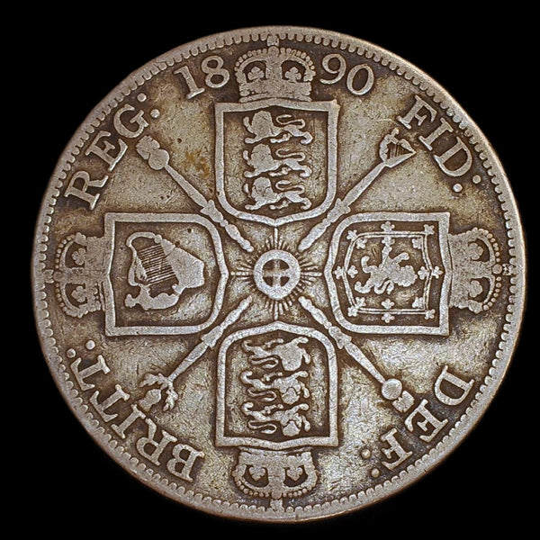 Victoria. Double Florin. 1890