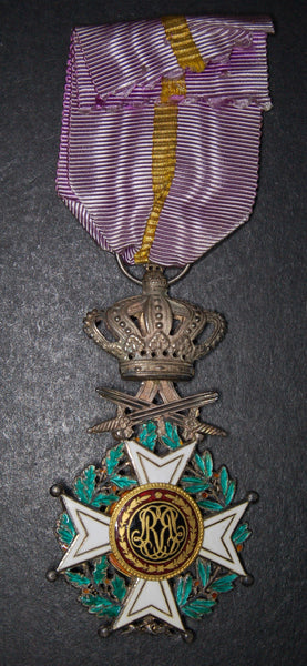 Belgium. Order of Leopold. Military type