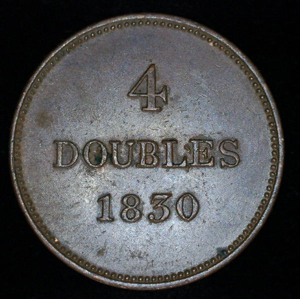 Guernsey. 4 Doubles. 1830