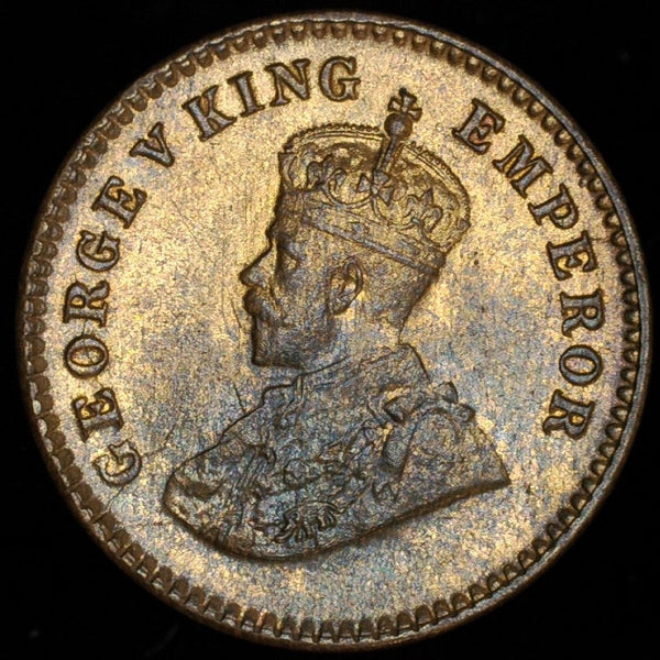 India. 1/12 Anna. 1933