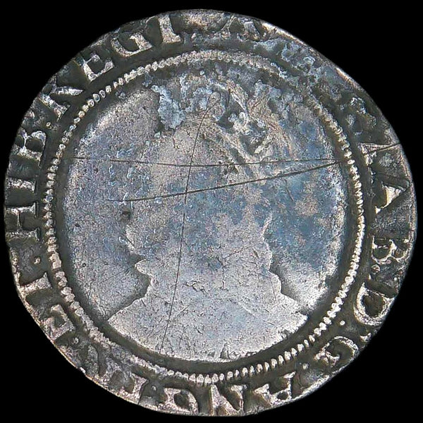 Elizabeth I. Shilling. 1582-84