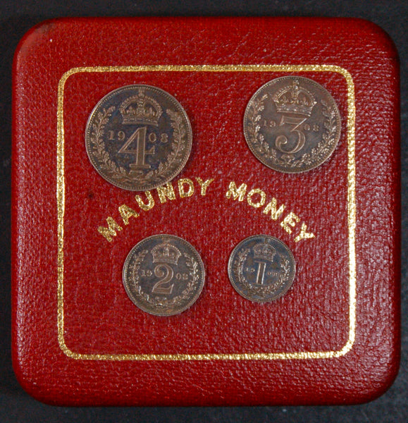 Edward VII. Maundy set. 1908