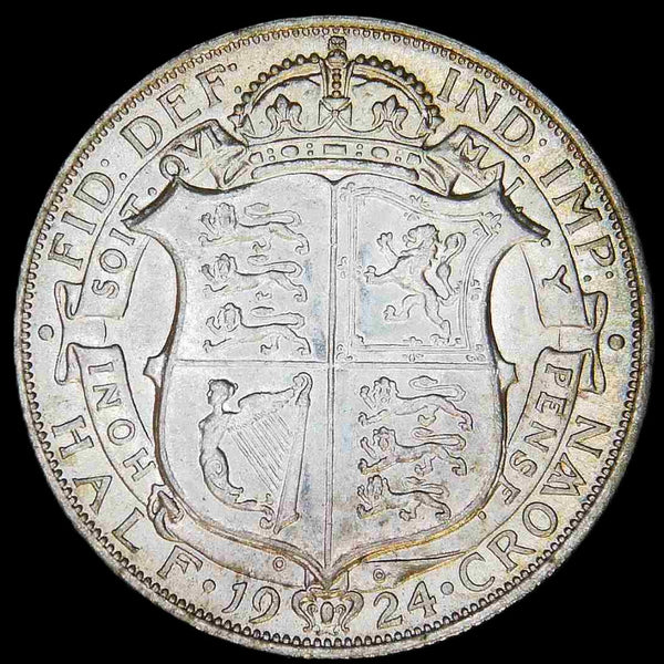 George V. Halfcrown. 1924. A selection of high grade examples.