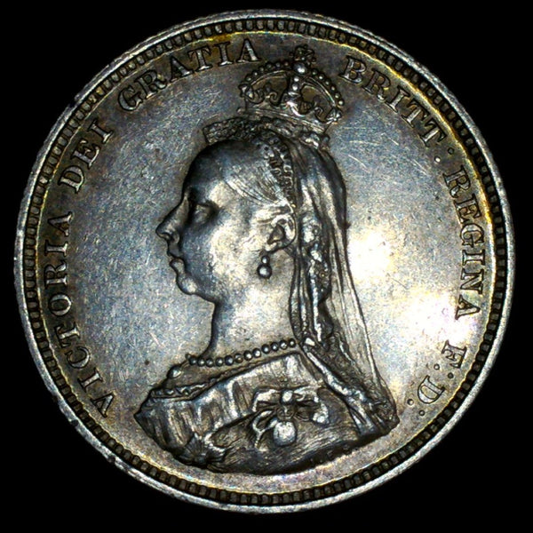 Victoria. Shilling. 1888/7