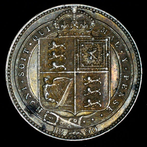 Victoria. shilling. 1890