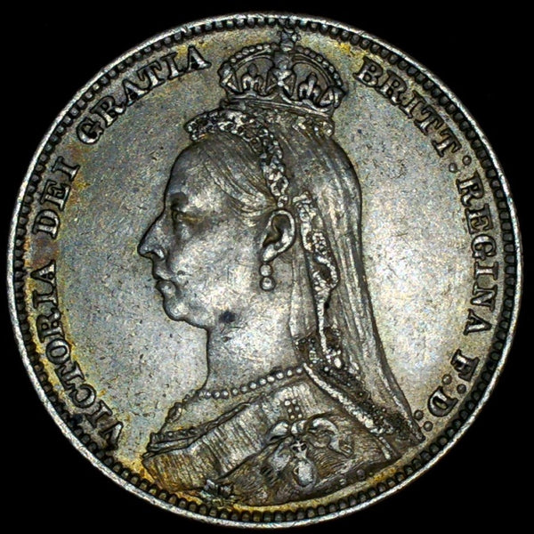 Victoria. shilling. 1890