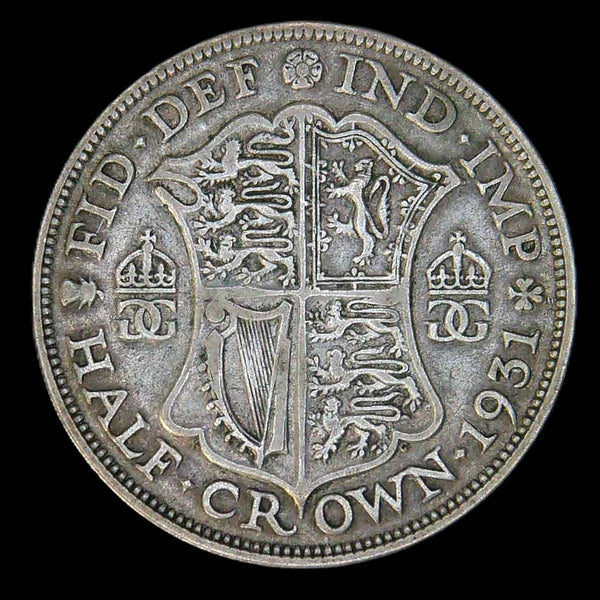 George V. Halfcrowns. 1920-36. A selection.