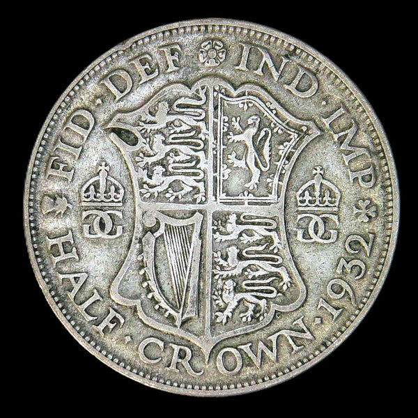 George V. Halfcrowns. 1920-36. A selection.