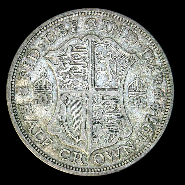 George V. Halfcrowns. 1920-36. A selection.
