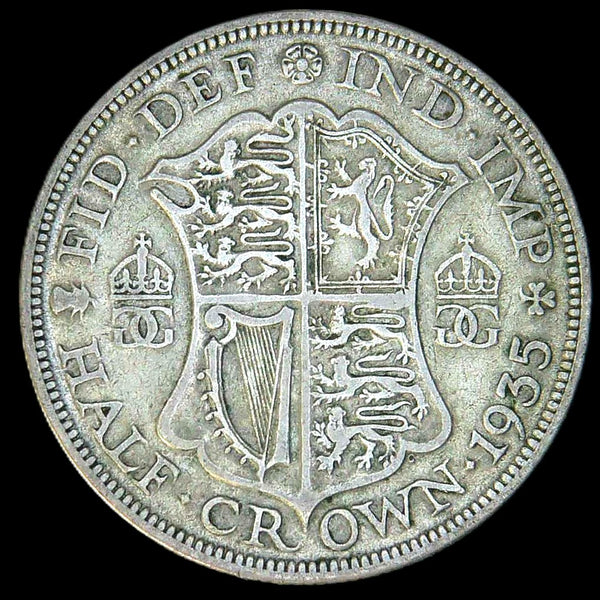 George V. Halfcrowns. 1920-36. A selection.