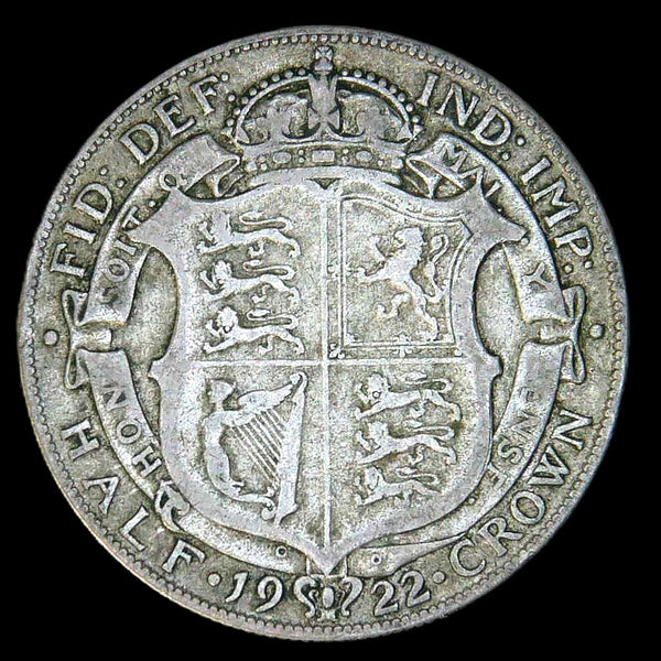 George V. Halfcrowns. 1920-36. A selection.