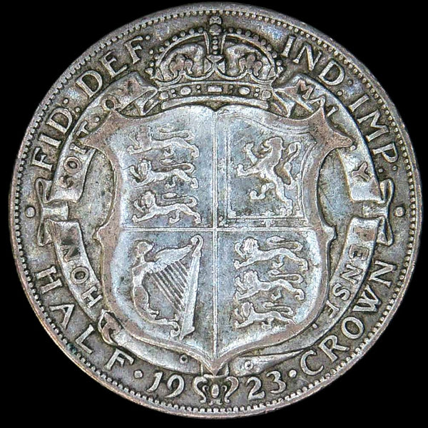 George V. Halfcrowns. 1920-36. A selection.