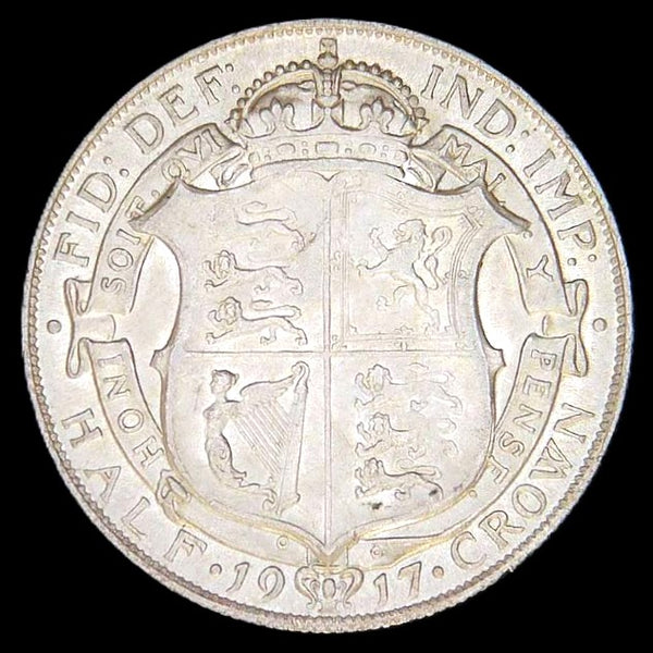 George V. Halfcrown. 1917