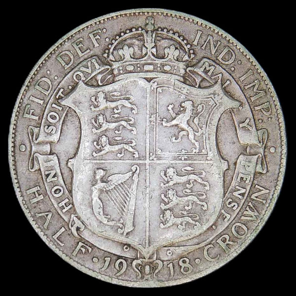 George V. Halfcrown. 1918.