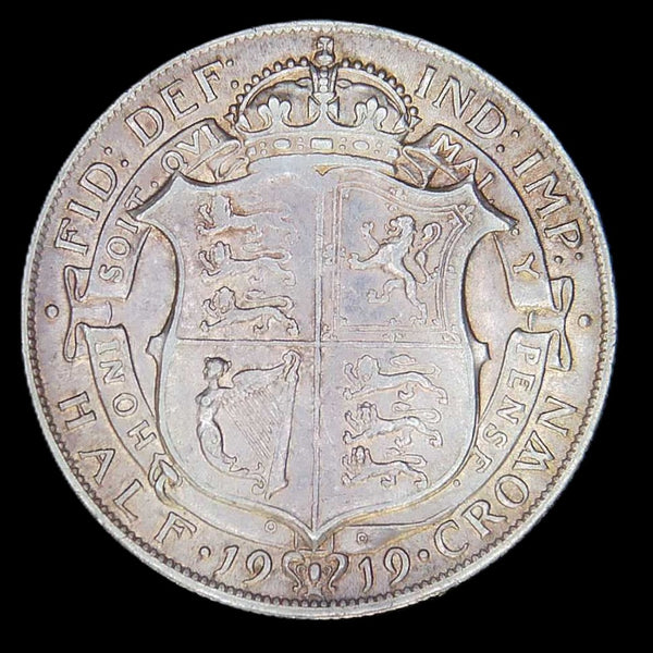 George V. Halfcrown. 1919.