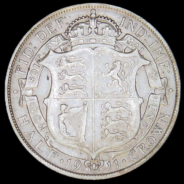 George V. Halfcrown. 1911