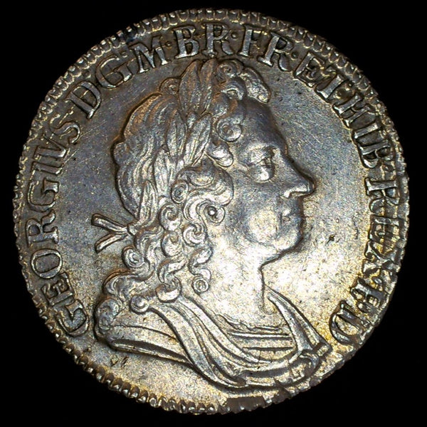 George I. Shilling. 1723 SSC