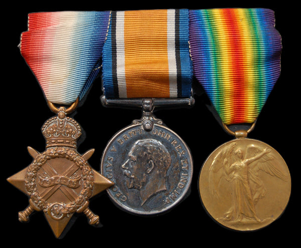 WW1. Trio. Dixon. Yorkshire Light Infantry.
