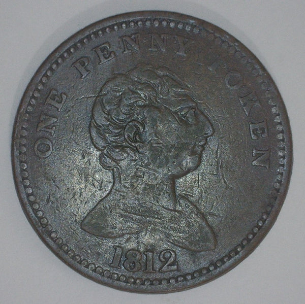 Staffordshire. One Penny Token. 1812