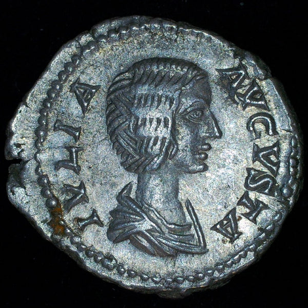 Julia Domna. Denarius. AD209