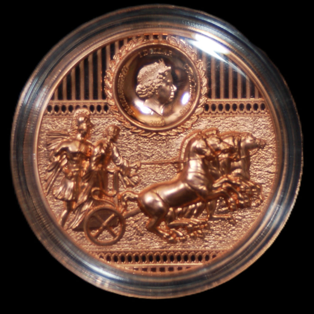 Cook Islands. 1 Dollar 'Sparta'. 2023.  50g Copper.