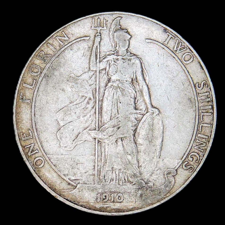 Edward VII. Florin. 1910