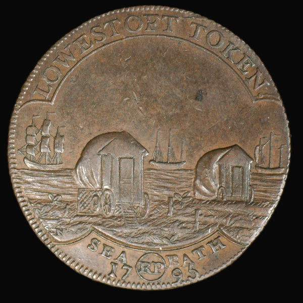 Suffolk. Lowestoft. Half Penny token. 1795