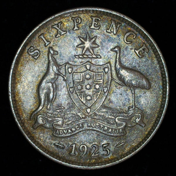 Australia. Sixpence. 1925