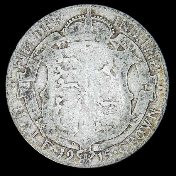 George V. Halfcrown. 1915. A selection.