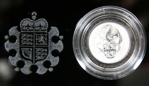 Elizabeth II. Royal Mint The Queens Beasts 1/4 ounce 10 coin set.