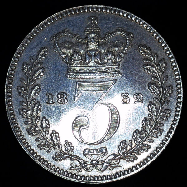 Victoria. Threepence. 1852