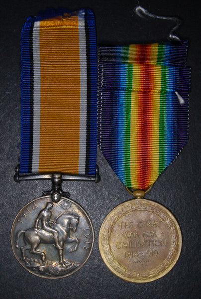 WW1. Pair. Smith. Royal Warwickshire Regiment