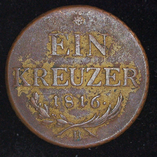 Austria. One Kreuzer. 1816 B