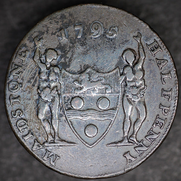 Kent. Maidstone Half Penny. 1795